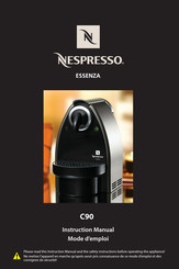 Nespresso Essenza C90 Mode D'emploi