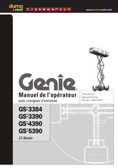 Genie GS-3384 Manuel De L'opérateur