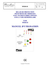 MICROENER MM30-D Manuel D'utilisation