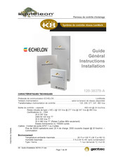 Gentec kameleon K8-8PA Instructions D'installation