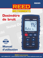 Reed Instruments R8085 Manuel D'utilisation
