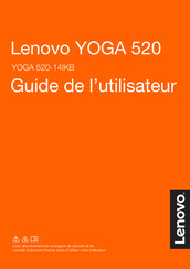 Lenovo YOGA 520-14IKB Guide De L'utilisateur