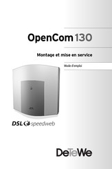 DETEWE OpenCom 130 Mode D'emploi