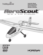 Horizon Hobby hobbyzone AeroScout S Manuel D'utilisation
