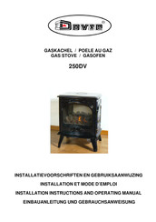 Dovre 250DV Installation Et Mode D'emploi