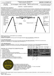 Protect TM12-2 Mode D'emploi
