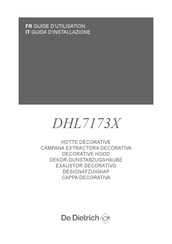 De Dietrich DHL7173X Guide D'utilisation