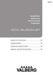 Valberg VALAR265A+BVT Guide D'utilisation