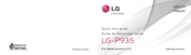 LG Optimus 4G LTE Guide De Démarrage Rapide