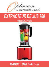 Optimum 700 Manuel Utilisateur