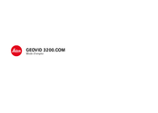 Leica GEOVID 3200.COM Mode D'emploi