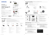 Samsung RH48E Guide De Configuration Rapide