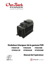 OutBack Power FXR2348E Manuel De L'opérateur