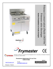 Frymaster OCF30 Série Guide D'installation Et Mode D'emploi