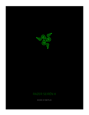 Razer Seiren X Mode D'emploi