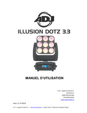 ADJ l'Illusion Dotz 3.3 Manuel D'utilisation