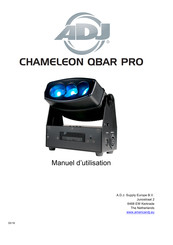 ADJ Chameleon QBAR Pro Manuel D'utilisation