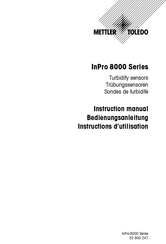 Mettler Toledo InPro 8000 Série Instructions D'utilisation