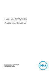 Dell Latitude 5175 Guide D'utilisation
