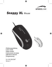 Speedlink Snappy XL SL-6145-SWT Mode D'emploi