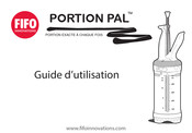 Franke FIFO Innovations PORTION PAL Guide D'utilisation