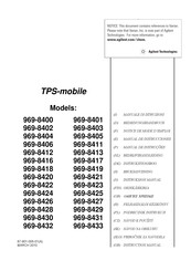 Agilent Technologies TPS-mobile 969-8401 Notice De Mode D'emploi