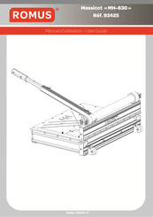 Romus MH-630 Manuel D'utilisation