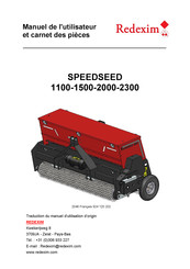 Redexim SPEEDSEED 2000 Manuel De L'utilisateur