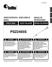 RedMax PSZ2465S Mode D'emploi