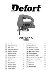 Defort DJS-625N-Q Mode D'emploi