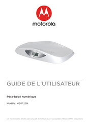 Motorola MBP72SN Guide De L'utilisateur