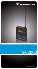 Sennheiser SK 2000 Notice D'emploi