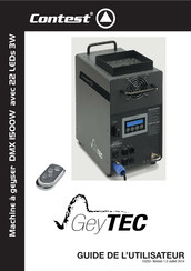 Contest GeyTEC DMX 1500W Guide De L'utilisateur