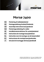 Morsø 7400 Instructions De Montage