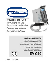 MZ electronic EV-040 Instructions D'utilisation