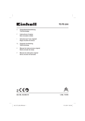 EINHELL 43.404.15 Instructions D'origine