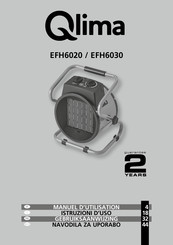 Qlima EFH6030 Manuel D'utilisation