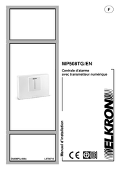 Elkron MP508TG/EN Manuel D'installation