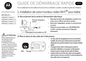 Motorola MBP843CONNECT-2 Guide De Démarrage Rapide