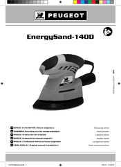 PEUGEOT EnergySand-140D Manuel D'utilisation