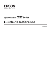 Epson AcuLaser CX37 Serie Guide De Référence
