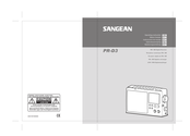 Sangean PR-D3 Mode D'emploi