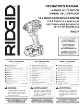 RIDGID R86037 Manuel D'utilisation