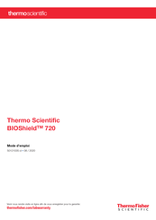 Thermo Fisher Scientific BIOShield 720 Mode D'emploi
