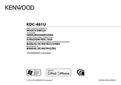 Kenwood KDC-461U Mode D'emploi