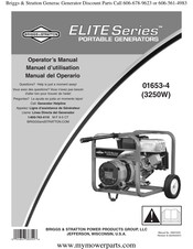 Briggs & Stratton ELITE Série Manuel D'utilisation