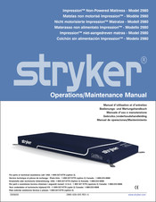 Stryker Impression 2980 - L59-014 - Flat Heel Manuel D'utilisation Et D'entretien