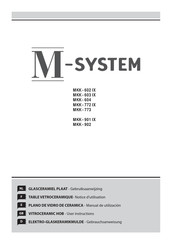 M-system MKK-602 IX Notice D'utilisation