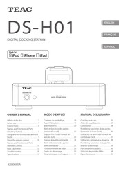 Teac DS-H01 Mode D'emploi