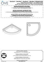 OVE ROUND SCD Manuel D'installation